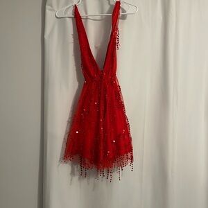 Sequence mini hoco dress